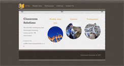 Desktop Screenshot of classroomsolutions.co.uk